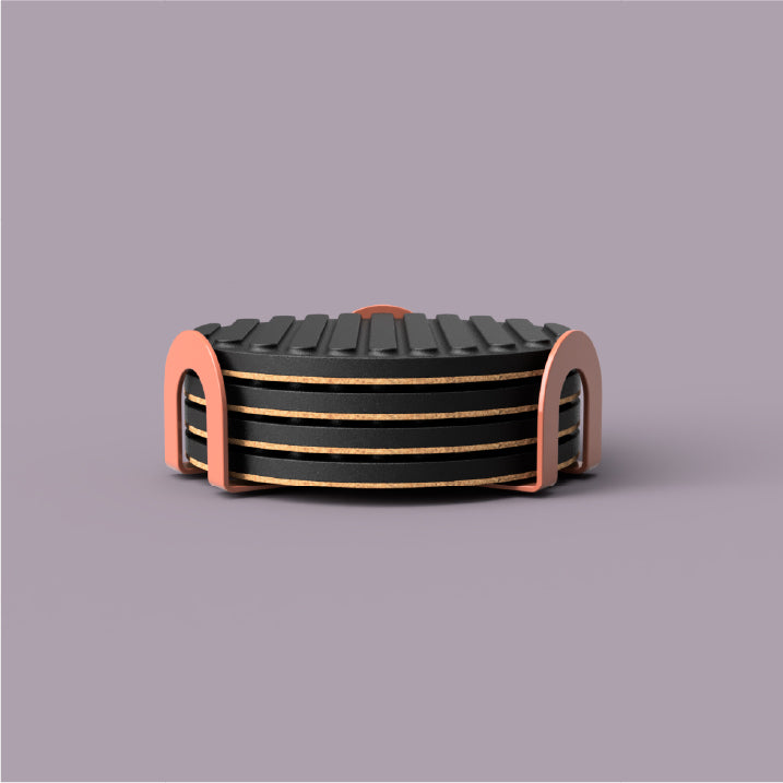 AL 3 SOUS-VERRES MULTIFONCTIONNELS + SUPPORT