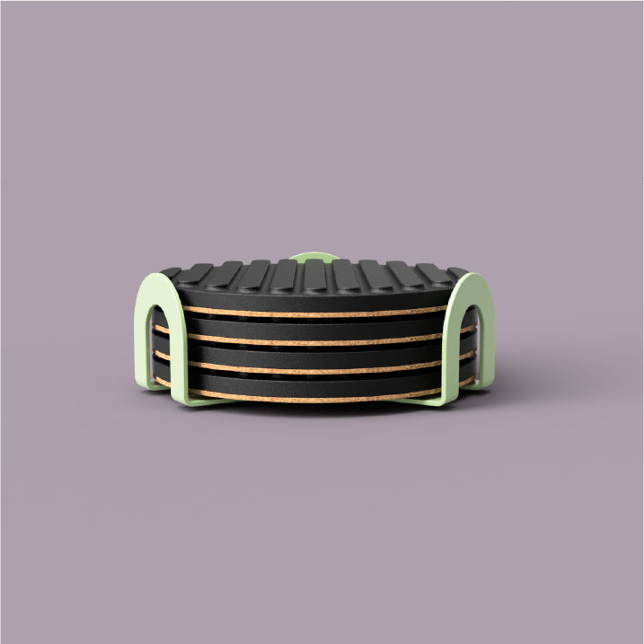 AL 3 SOUS-VERRES MULTIFONCTIONNELS + SUPPORT