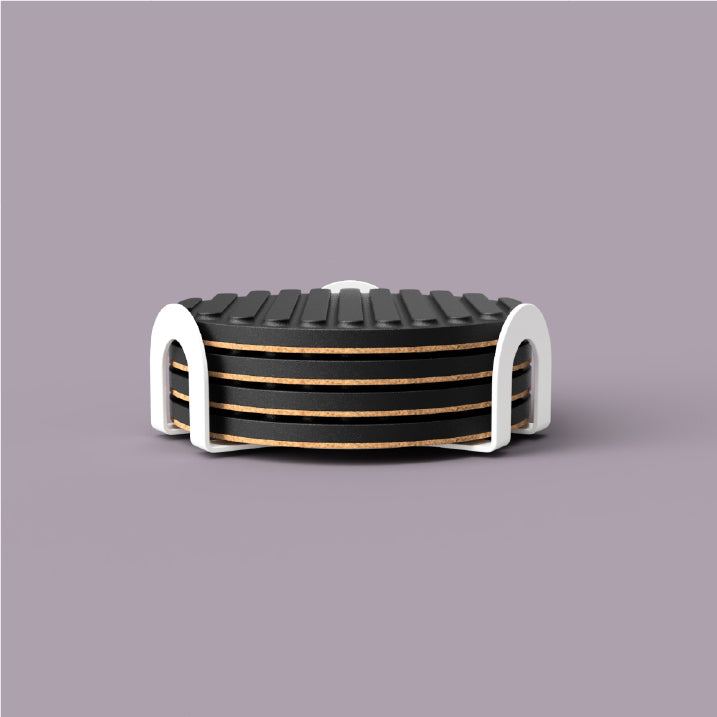 AL 3 SOUS-VERRES MULTIFONCTIONNELS + SUPPORT