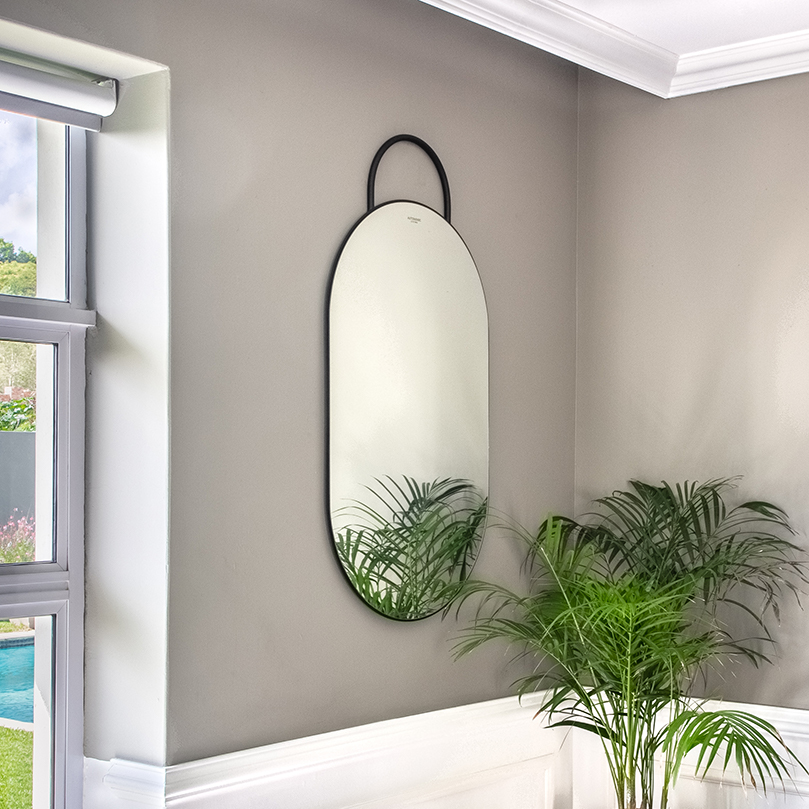 Luxury premium wall mirror in luxury home for spring.